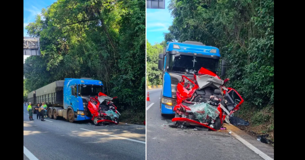 Grave acidente na Via Anchieta 😢