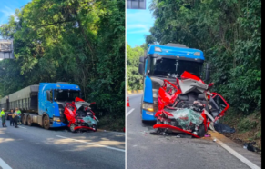 Grave acidente na Via Anchieta