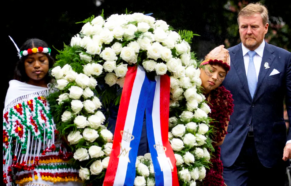 Rei da Holanda se desculpa