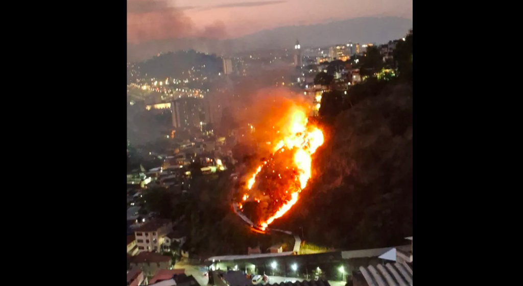 Alerta de incêndios: RJ com mais de 500 focos  