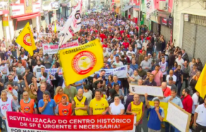 Protestos no Centro de SP