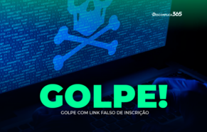 Golpe com Link Falso de Inscrição