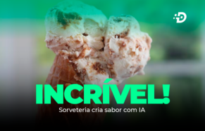 Sorveteria cria sabor com IA